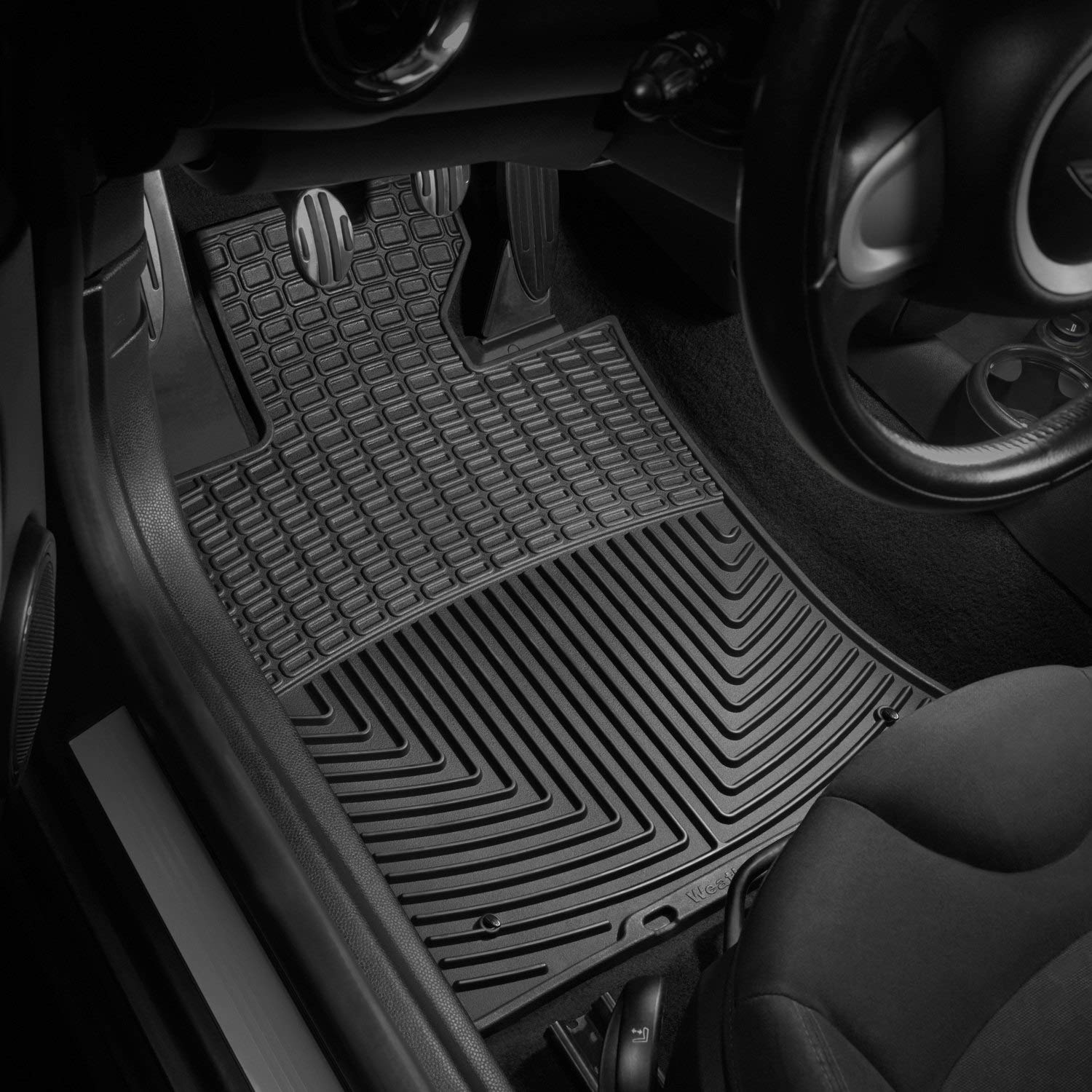 All Weather Weathertech Floor Mats For Cooper Clubman Hardtop Roadster Black