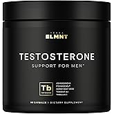21,800mg Testosterone Booster for Men 8X Strength w. Ashwagandha, Tongkat Ali, Pycnogenol, Tribulus - Total T Testosterone Supplement for Men Male Enhancing Libido Test Booster + Muscle Builder Pills