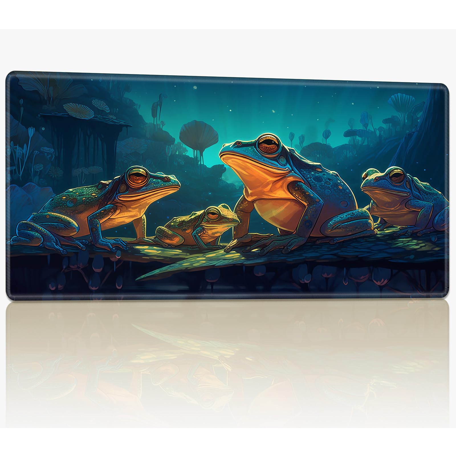 Tabletop Card Playmat with Stitched Edges, 24 x 14