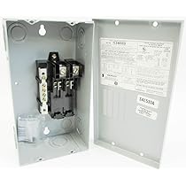 Amazon Com General Electric Ge Industrial Tl240scu 1 Phase 3 Wire Standard Main Lug Load Center 2 Circuits 120 240 Volt Ac Nema 1 Powermark Gold Generator Transfer Switches Patio Lawn Garden