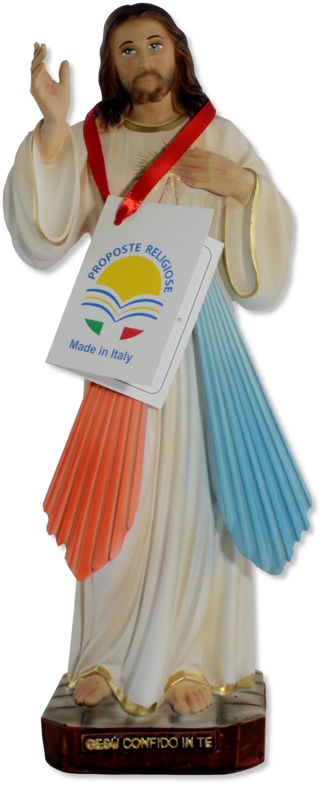 Proposte Religiose Merciful Jesus Statue in Resin - Cm 30 - MADE IN ITALY