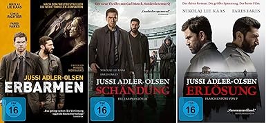 Erbarmen + Schändung + Erlösung * DVD Set * Die Trilogie / Teil 1-3 komplett