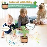 Talking Cactus Toy - Singing Dancing Voice Recording Plush Baby Toy view 2