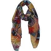 PANTONIGHT Scarf for Women Lightweight Print Fashion for Spring Fall Winter Scarves Shawl Wrap…