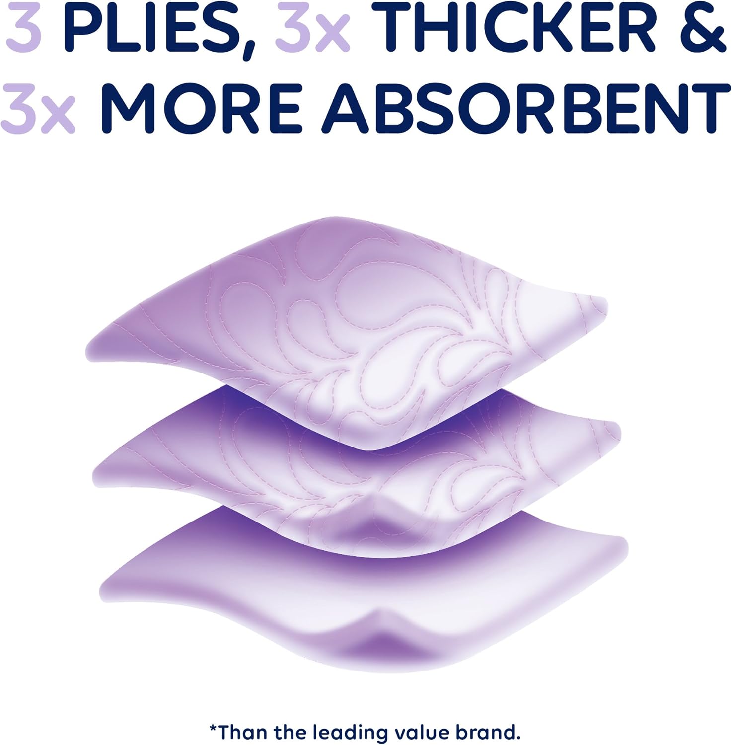 Quilted Northern Ultra Plush Toilet Paper, 24 Supreme Rolls, 24 = 99 Regular Rolls, 3 Ply Bath Tissue, 3 Packs of 8 Rolls: Health & Personal Care