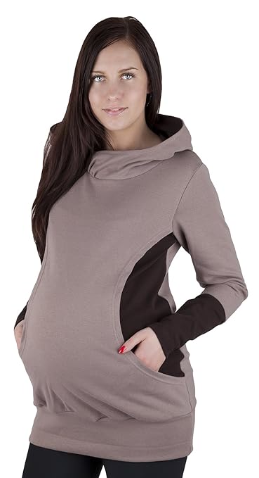 Mija - Umstandsmode / - 2 in1 Stillpullover & Umstandspullover Stilltop 3078A