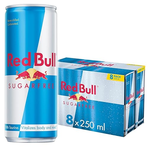 Red Bull Energy Drink Sugar Free 250 ml x8