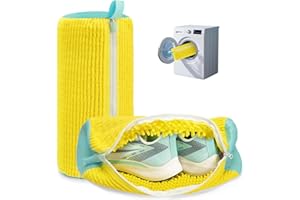 Shoe Washing Machine Bag Laundry Shoe Bag for Washer and Dryer Reusable 2pc Shoe Cleaning Bags for Sneakers 360° Deep Cleanin