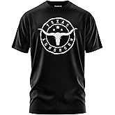 Thread and Ink Texas Longhorn Logo Tshirt for Men, Unisex Short Sleeve Top, Classic Crewneck Top