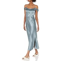Vince Women's Sheer Panelled Slip Dress Black at Amazon Women's Clothing  store