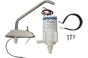 Pactrade Marine TMC Electric Galley Pump Set 12V 100GPH For Boat Caravan RV