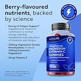 Nutravita Magnesium Citrate Gummies with Vitamin C Berry 2136mg 200mg Mg view 2