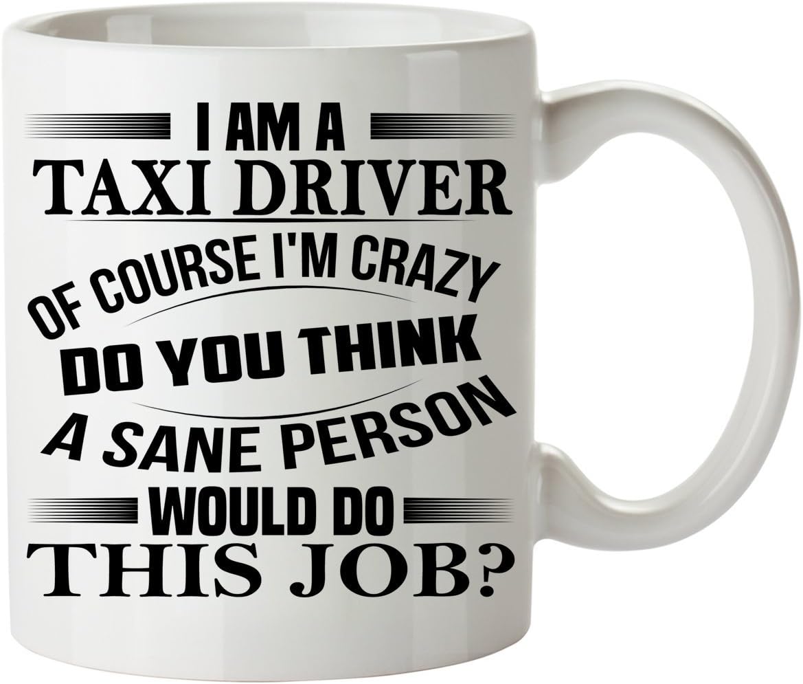 TAXI DRIVER Mug 11 Oz TAXI DRIVER Gifts Unique Coffee
