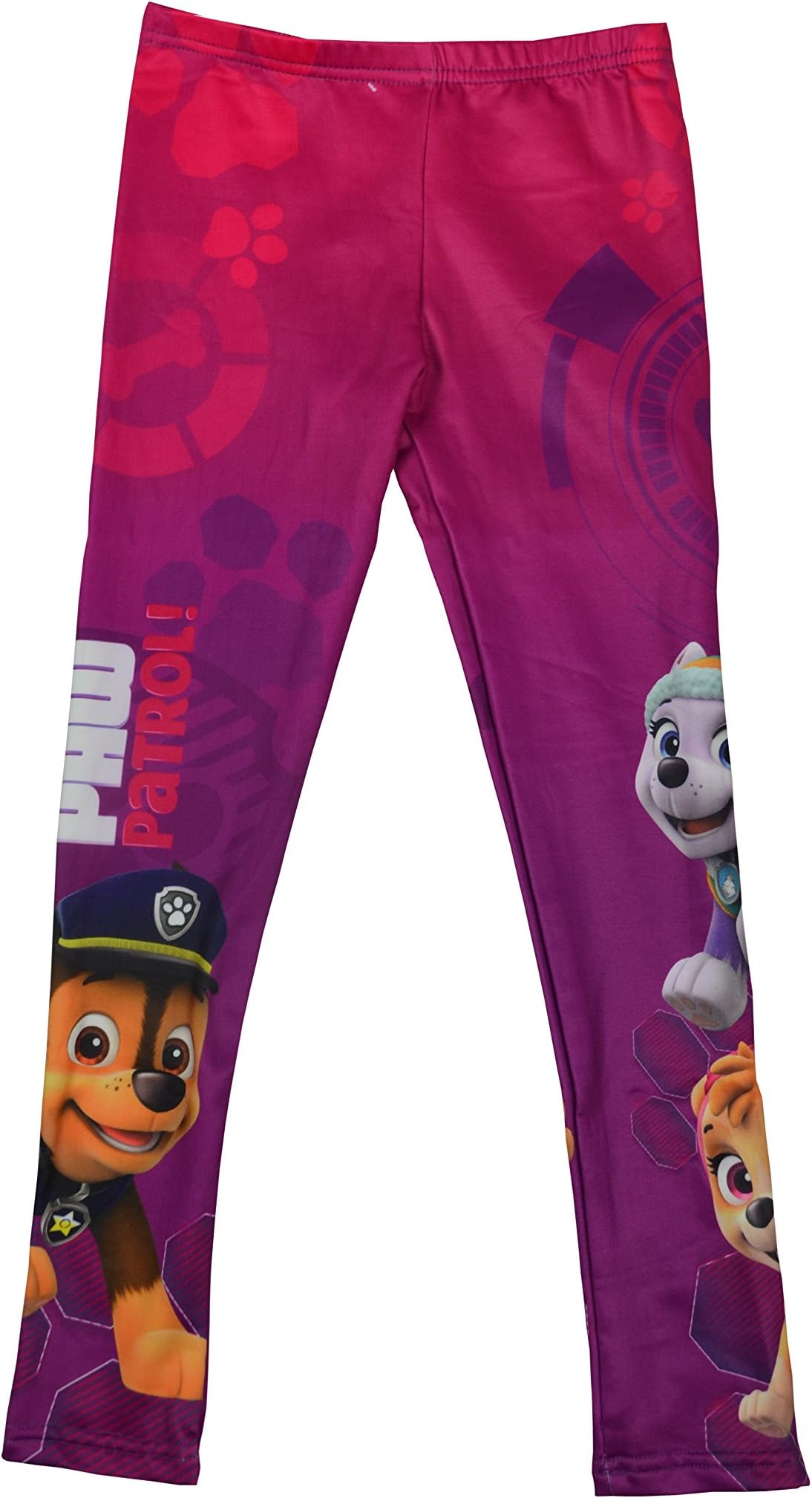 Paw Patrol Pink & Purple 3-8 Years Trousers Pants Kids Leggings