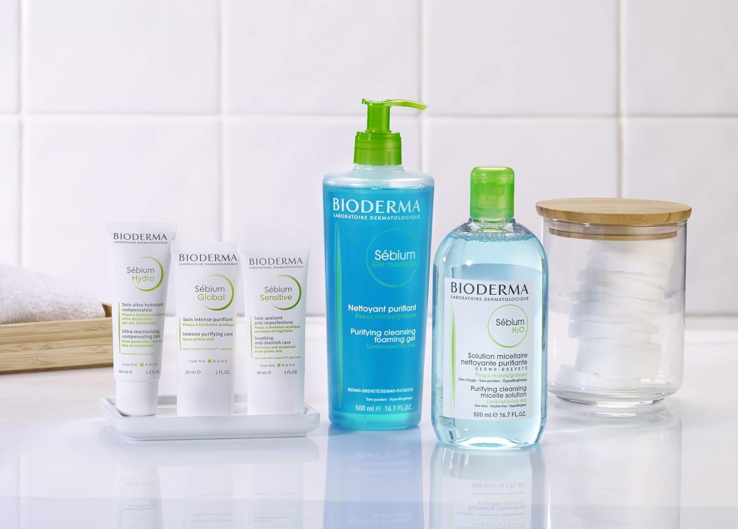 Bioderma Sébium Sensitive, Soothing Moisturiser for Acne Prone Skin Face Cream Rhydrates Skin - Image 4