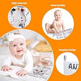 Firtink Soft Baby Book Black and White Sensory Cloth Toy Infant Toy view 4