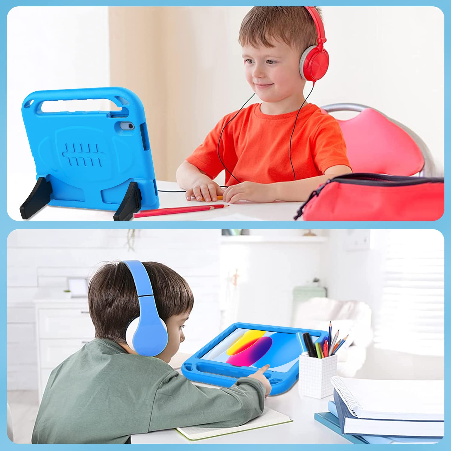 BMOUO Kids Case for iPad 11th Generation (A16) 11 Inch 2025/iPad 10th Generation 10.9