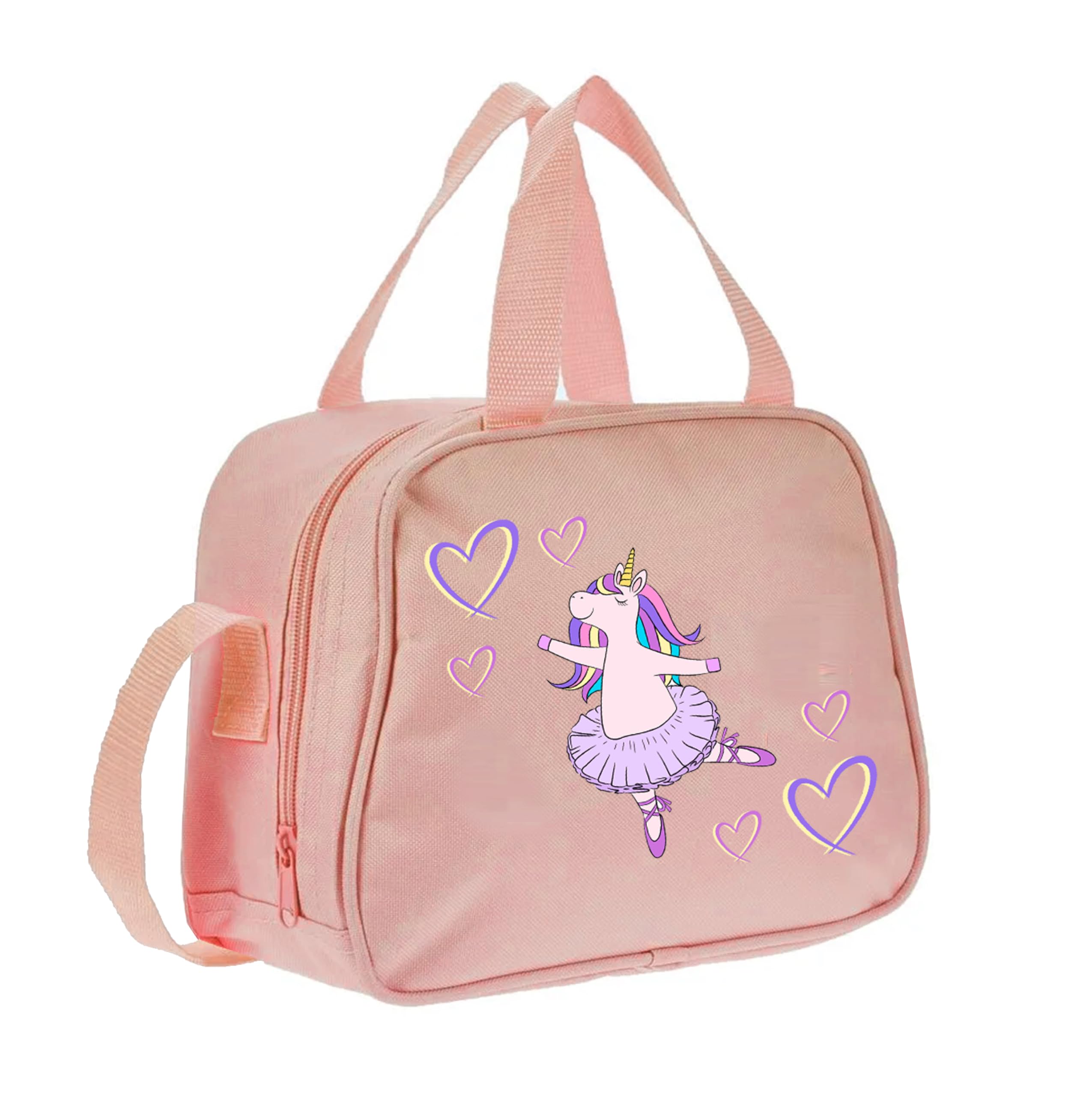 PARKERSONLINE Unicorn Ballerina Pink Childrens Kids Ballet Tap Dance Bag (PAR2)