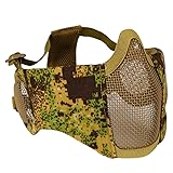 Hunting Explorer Tactical Half Face Mesh Mask with