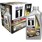 Mobil 1 Extended Performance High Mileage Full Synthetic Motor Oil 5W-20, 1 Quart (6-pack)