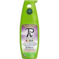 MOSQUITO SHIELD - PIACTIVE™ Kids 100% Deet Free, 12 Hours of Protection, Bug Repellent for Mosquitoes, Ticks, Black Flies, an