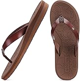 ONCAI Women's Flip Flops Arch Support Yoga Mat Summer Beach Woman Thong Sandals with Orthotic Rubber Soles(US Size 5-11)
