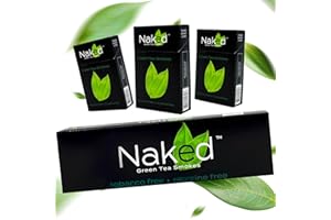 NAKED GREEN TEA SMOKES NAKED Green Tea Cigarettes BOLD 10-pack Carton: Herbal cigarettes free of nicotine, tobacco & chemical additives.