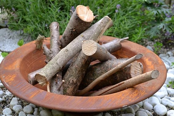 Pflanzschale-Feuerschale mit Brenngel- 40 cm- Metall +Edelrost - große Schale - stabile Ausführung- witterungsbeständig und f