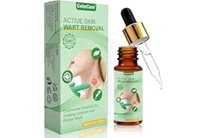 Skin Mole Remover for Face & Body - Fast Acting Wart Removal with Precise Dropper, Skin Tag Remover for Corns, Calluses, Flat