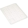Cybrtrayd Life of the Party Plain Square Mints Chocolate Candy Mold in Sealed Protective Poly Bag Imprinted with Copyrighted Cybrtrayd Molding Instructions