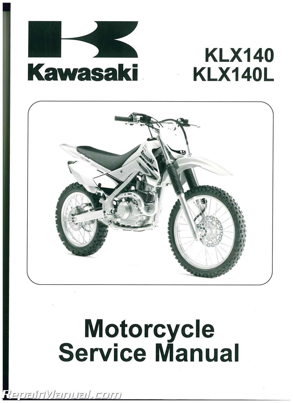 99924-1390-06 2008-2013 Kawasaki KLX140 / KLX140L Motorcycle Service Manual  Paperback – 2004