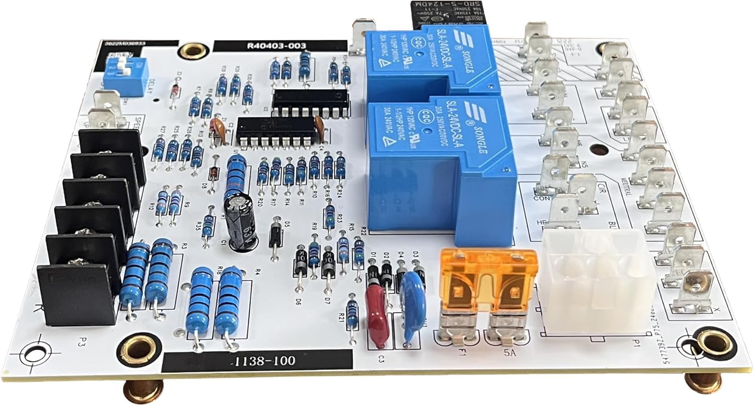 Photo 1 of ST9120C4057 Furnace Fan Control Board Replacement for Honeywell Furnace Fan Control Circuit Board?ST9120C2010 ?ST9120C4040 ? HQ1084197HW ?ST9120C5005 ?ST9120C4016