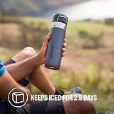 Stanley 1913 Quick Flip Stainless Steel Bottle 1.06L Tigerlily Plum view 4