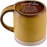 Lighthouse Christian Products Man Of God - Jeremiah 17:7 - Vintage Yellow 18 Ounce Ceramic Drinking Mug