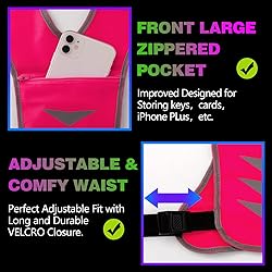 GoxRunx Reflective Running Vest Gear for Women Men