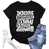 Martin Luther King Shirt Women Black History Month Shirts Dream Like King Tshirt African American Short Sleeve Tee Tops