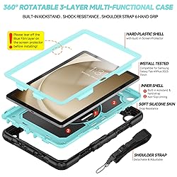 SIBEITU Samsung Galaxy Tab A9+ Plus Case 11" 2023