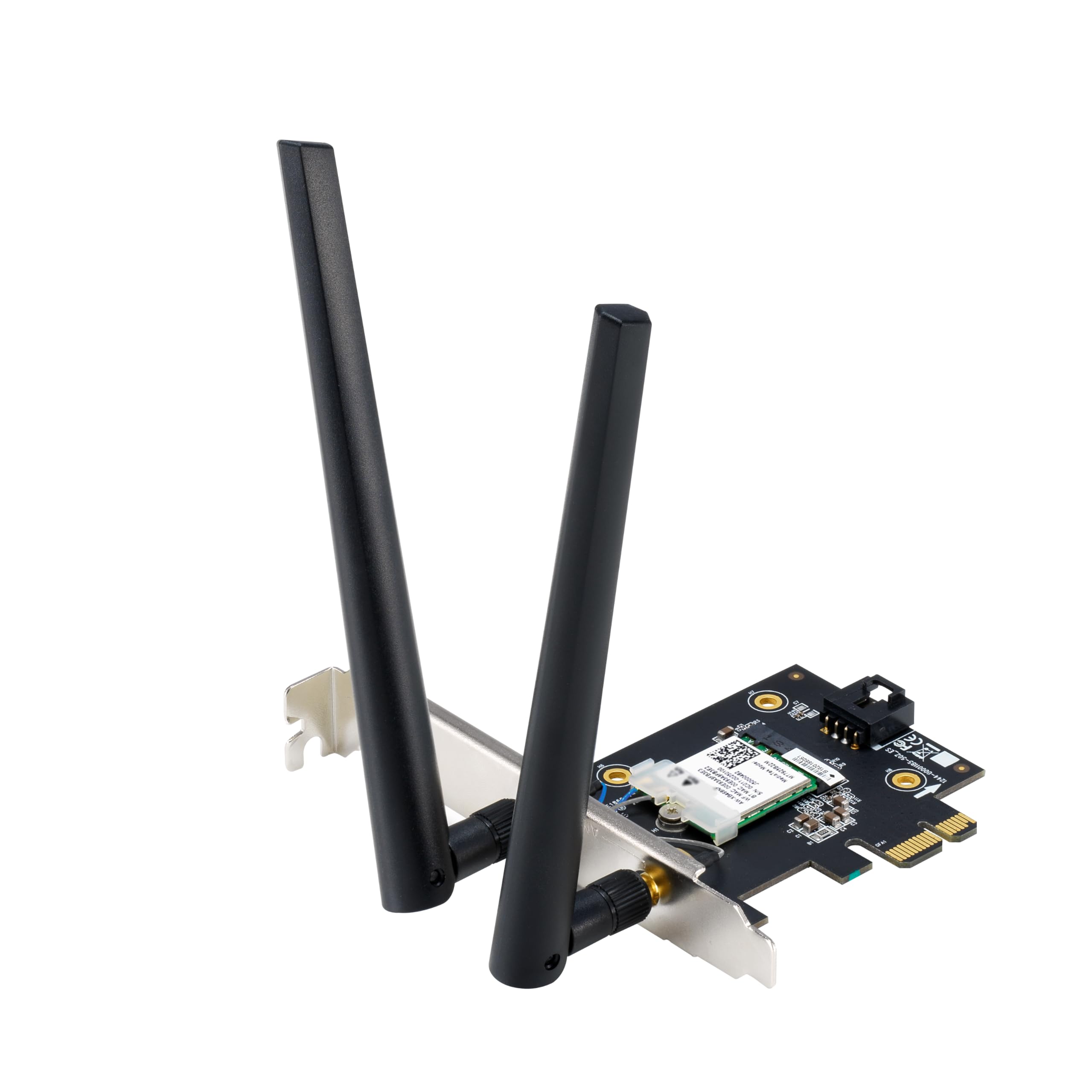 Photo 1 of ASUS BE6500 Tri Band PCI-E WiFi 7 (802.11be). Bluetooth 5.4, WPA3 Network Security, OFDMA and MU-MIMO, MLO, Win 11 only