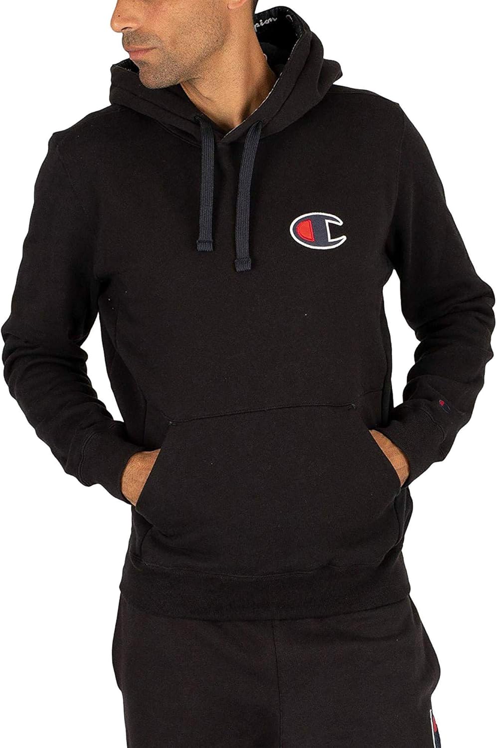 Man's Black Hoodie 213499KK001 Amazon.co.uk Clothing