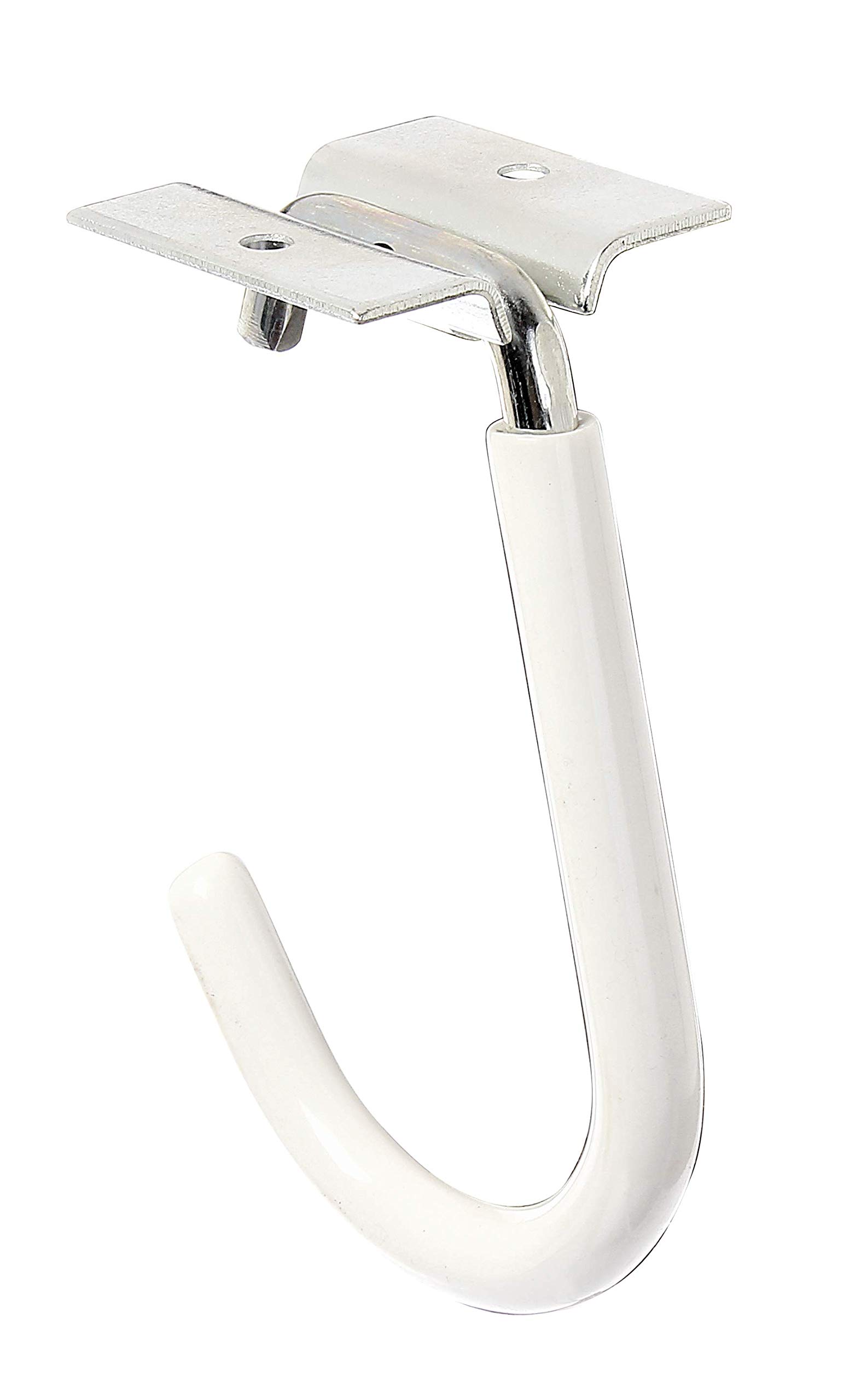 GAH-Alberts 802011 Bicycle Hook Curved for Attaching to Ceiling/Self-Service Packaging/Galvanised/Round Steel/Diameter 8 mm / 115 x 50 mm