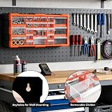 Simpa 22 Drawers Plastic DIY Tool Bit Storage Organiser Cabinet 49x25x16 cm view 6