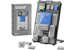 GiiKER Super Slide Puzzle Games, Original 500+ Challenges Brain Teaser Puzzle, Toys for Kids Teens, Travel Games Birthday Stocking Stuffers for Boys Girls, Activities for Road Trips