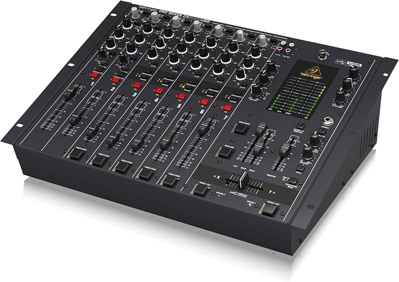 Behringer PRO MIXER DX2000USB 7 Channel DJ Mixer with Infinium Crossfader USB
