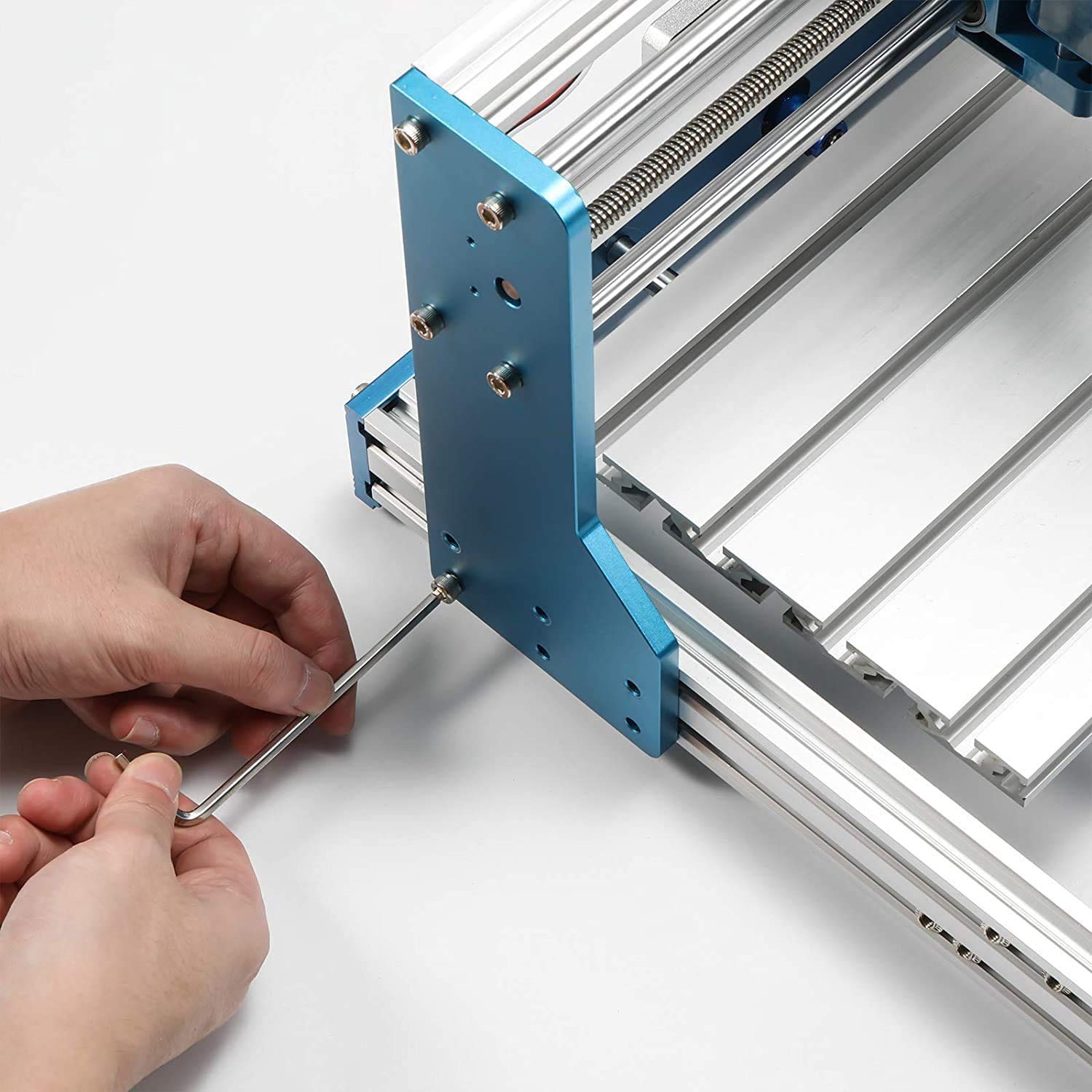 3018 Y-axis Extension Kit, 3018 Accessories Upgrade to 3040, Compatible with Most 3018 CNC Router CNC Milling Machines, 3018-PROVer/3018-PROVer Mach3