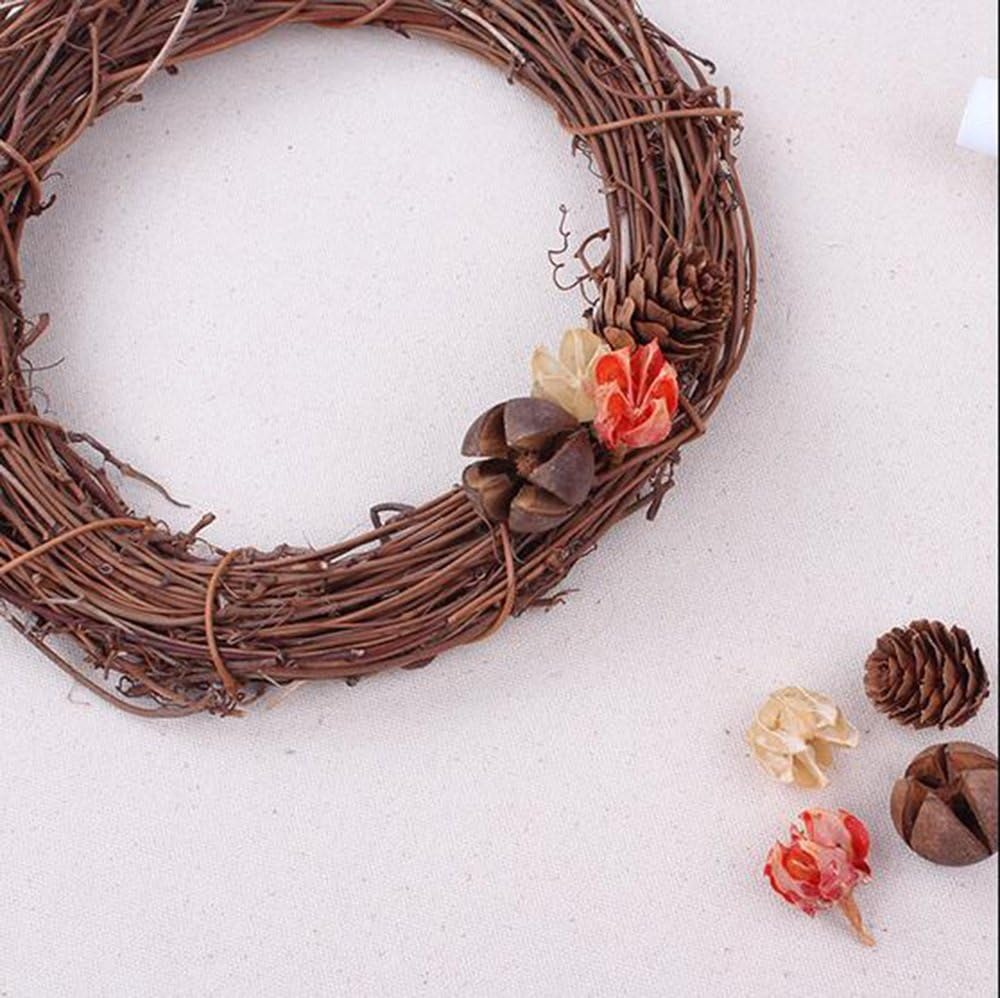 YUN HAI Christmas decoration rattan circle material bag need to own hand sticky garland