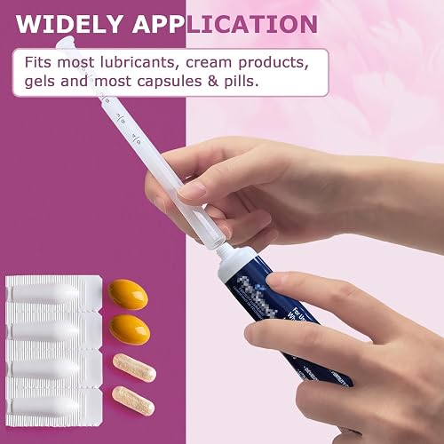thumbnail image 2 of Nieteyrue Disposable Vaginal Cream Applicators - Comfort Tip, Dosage Markings, 20 Pack - For... 2 of 13