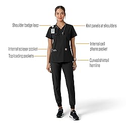 Carhartt Scrubs C12313 Women's Force® Essentials
