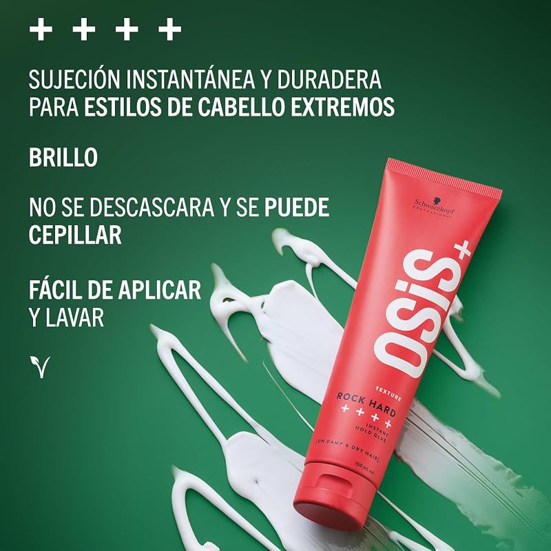 Schwarzkopf Professional OSIS Rock-Hard - Colla Capelli - Extreme Looks - Super Strong Hold 150 ml — foto 4 de 7