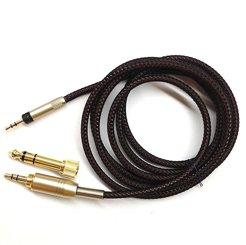 NewFantasia Replacement Upgrade Cable for Audio Technica ATH-M50x,  ATH-M40x, ATH-M70x Headphones in Kuwait Whizz Stereo Jack  Cables