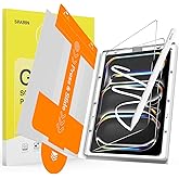 SPARIN 2 Pack Paper Glass Screen Protector for iPad Pro 11 Inch [6/5th Generation M5/M4] 2025/2024, Tempered Glass with Easy Alignment Tool, Matte Anti-Glare, Write Like on Paper, Apple Pencil Support